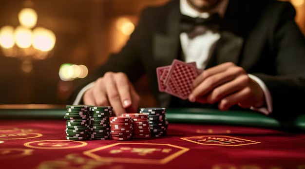 live-dealer table and compact slip